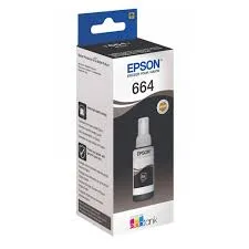 Epson T664 Black Ink Bottle (70ml)