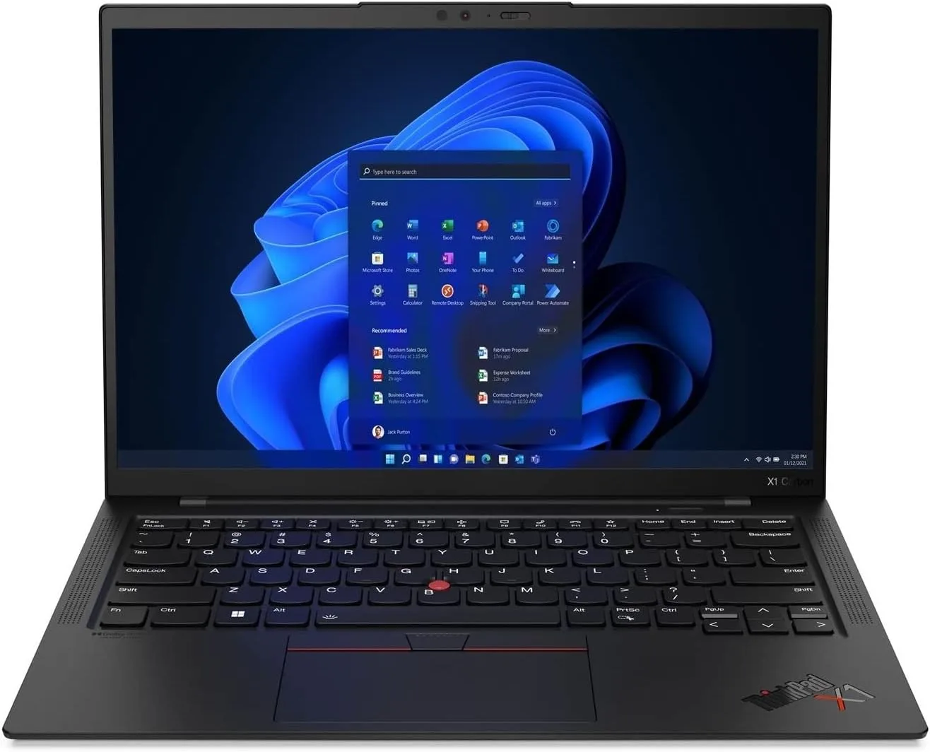 Lenovo ThinkPad X1 Carbon Core i7 10th Gen 16GB RAM 512GB SSD 14 Inch Laptop