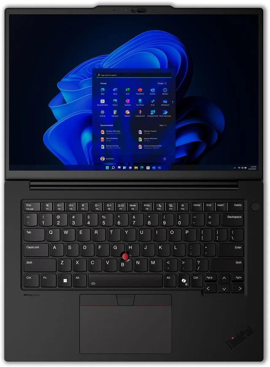 Lenovo ThinkPad X1 Carbon 14″ 12th Gen Intel Core i7, 16GB RAM, 512GB SSD, Touchscreen