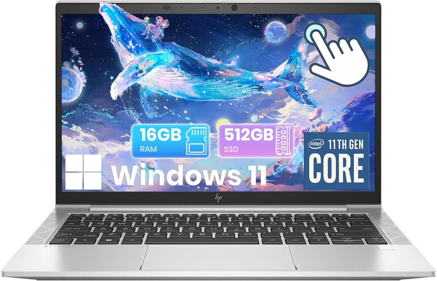 HP EliteBook 830 G8 – Core i7 11th Gen | 16GB RAM | 512GB SSD | Touchscreen
