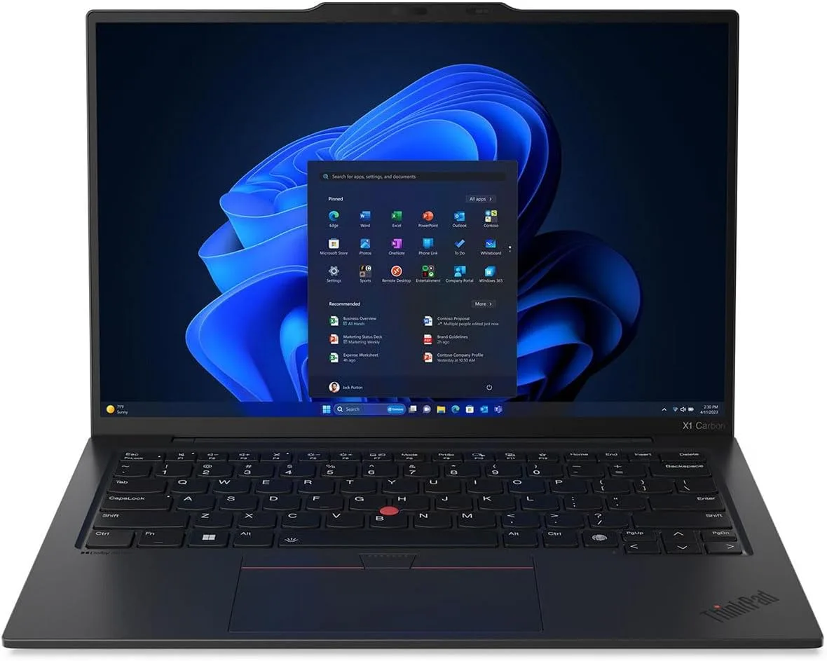 Lenovo ThinkPad X1 Carbon 14″ 12th Gen Intel Core i7, 16GB RAM, 512GB SSD, Touchscreen