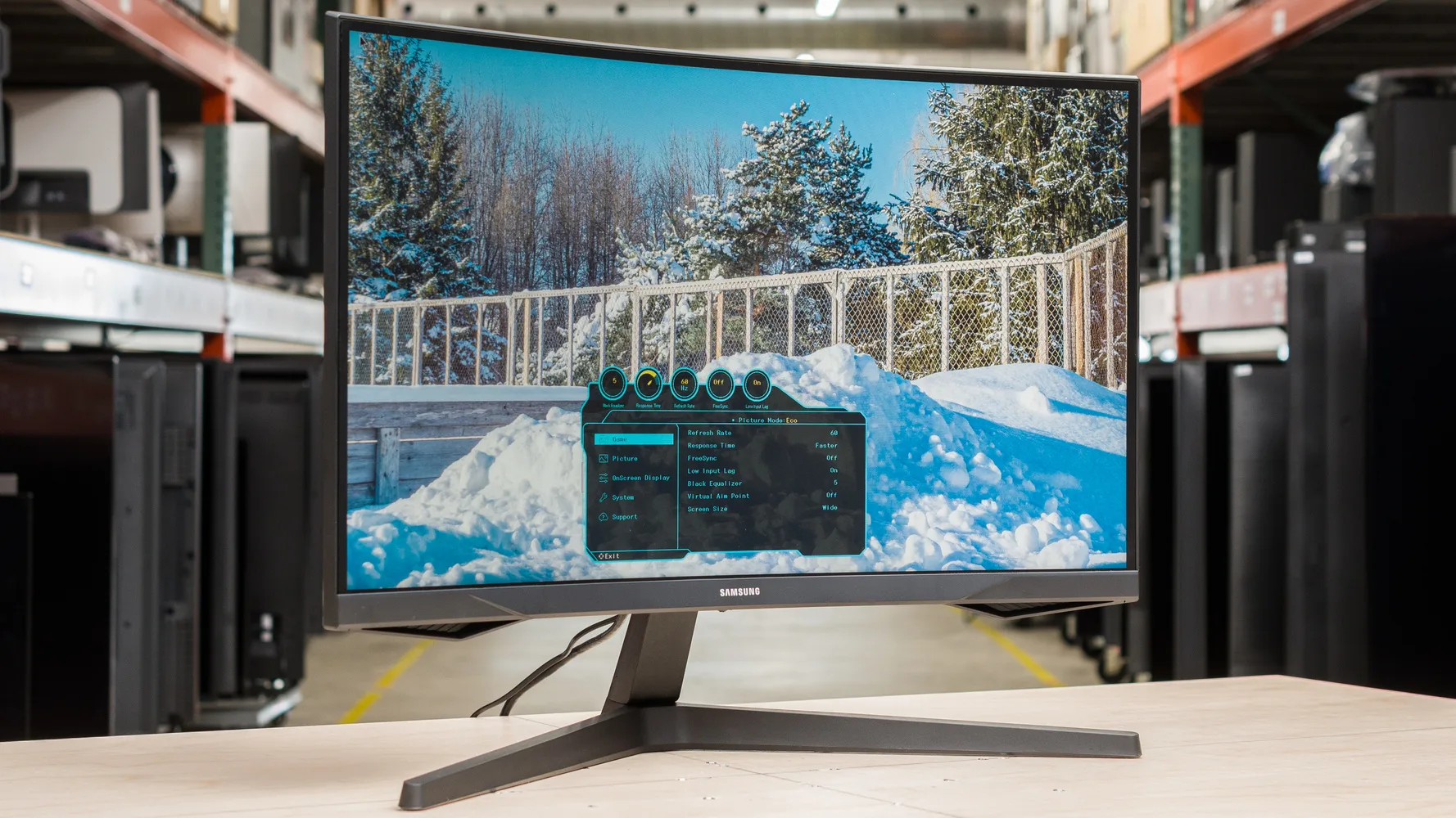 Samsung Odyssey G5 G55C 32 Inch Curved Gaming Monitor QHD 165Hz S32CG552EM