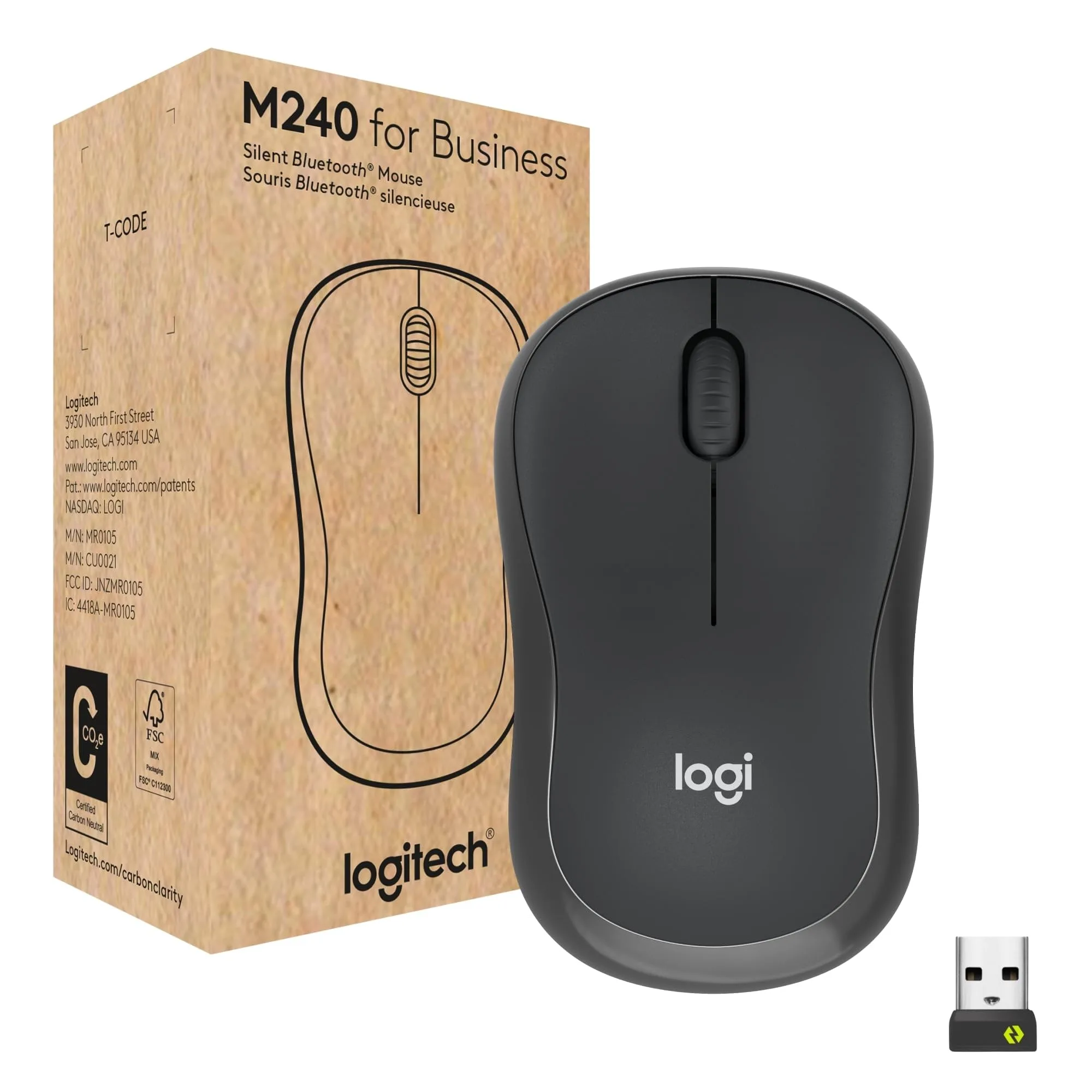 Logitech M240 Silent Bluetooth Mouse