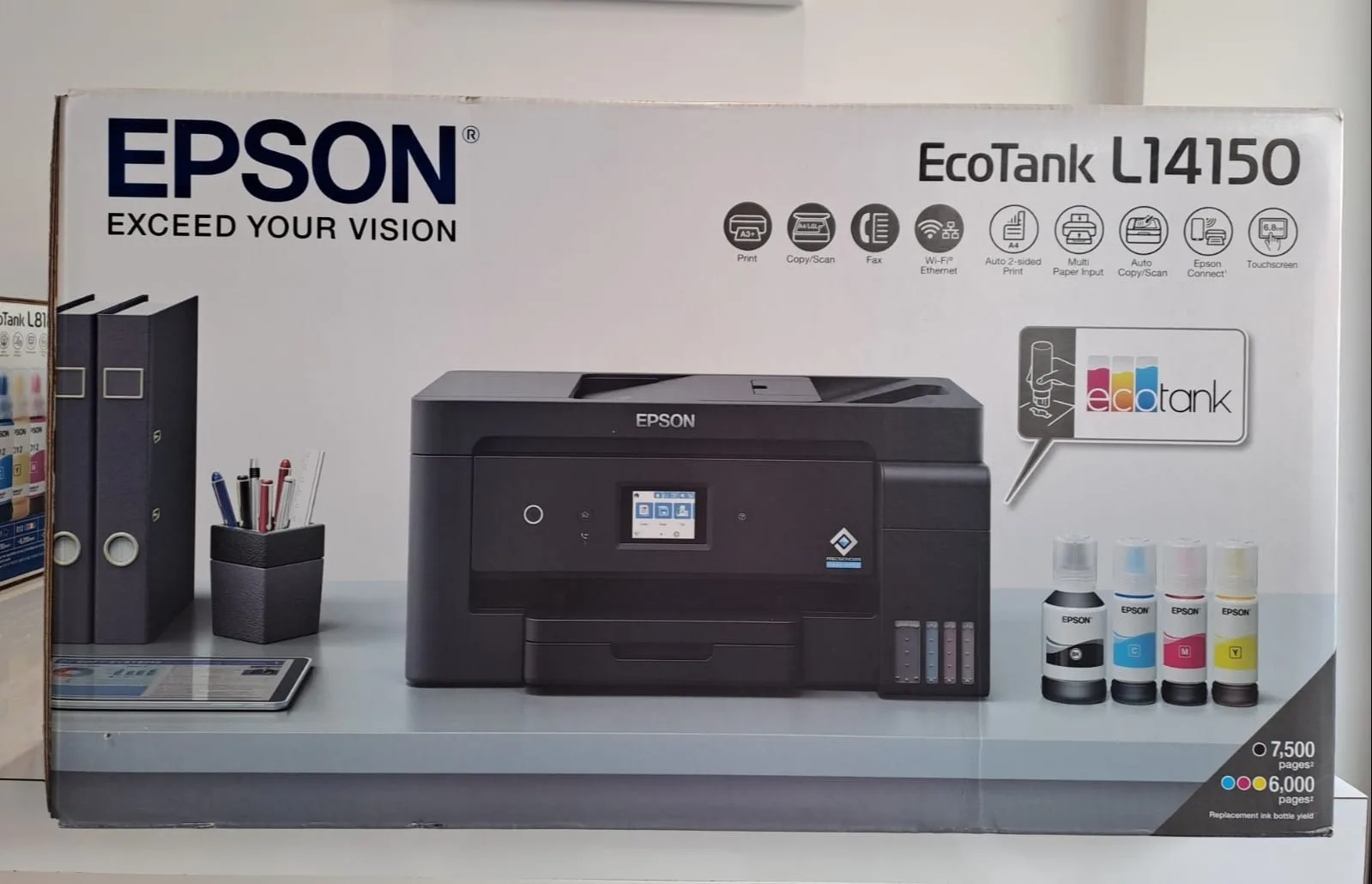 Epson EcoTank L14150 Wireless A3+ 3-in-1 Printer