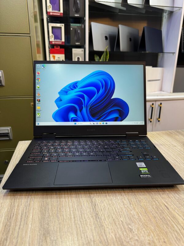 HP Omen 15 – Intel Core i7 10th Gen · 16GB RAM · 1TB SSD – RTX 3070 8GB · RGB Keyboard · 300Hz FHD Display