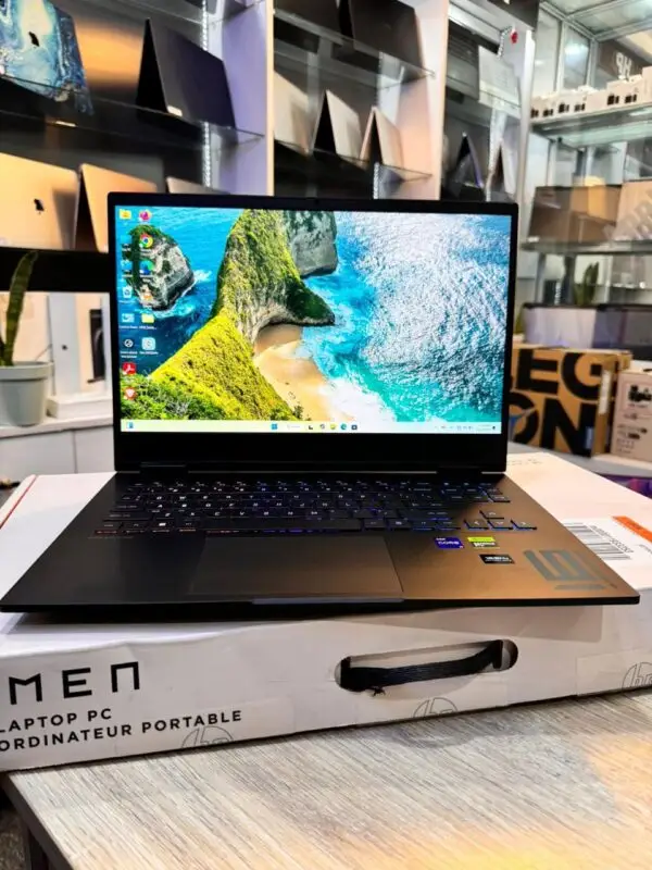 HP Omen 16″ – Intel Core i9 13th Gen · 16GB RAM · 1TB SSD · RTX 4060 8GB · FHD Display · Backlit Keyboard