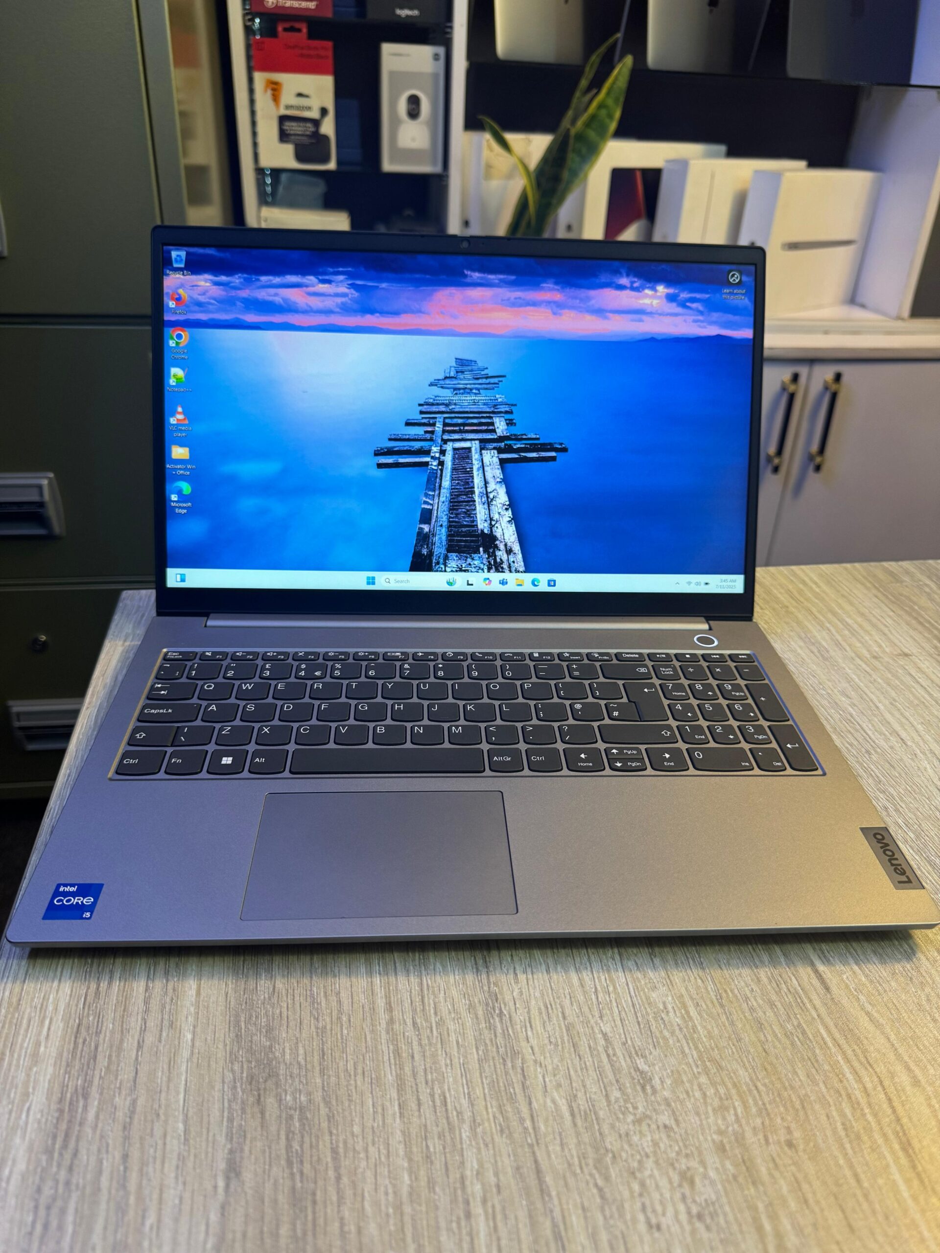 Lenovo ThinkBook 15 – 12th Gen Intel · 12 CPUs · 16GB RAM · 512GB SSD – Full HD Display 15.6″ Full HD Display Intel Iris Xe Graphics