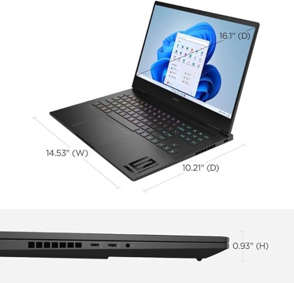 HP Omen 16 Gaming Laptop | AMD Ryzen 9 | 16GB RAM | 1TB SSD | RTX 4070 8GB