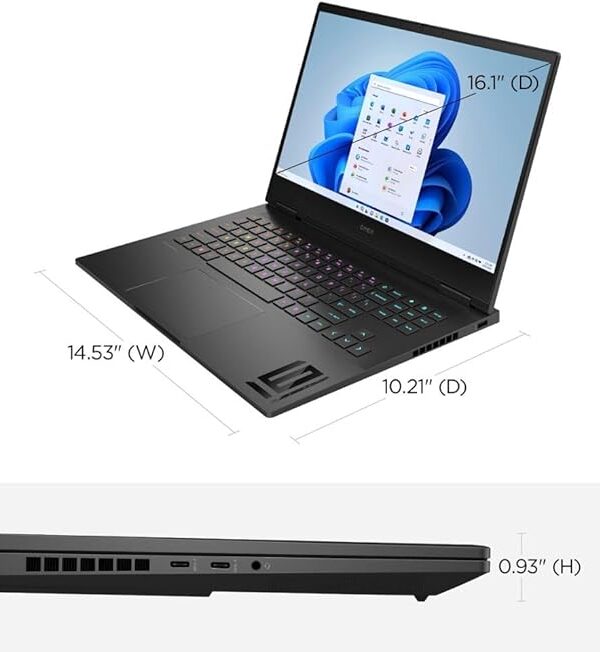 HP Omen 16 Gaming Laptop | AMD Ryzen 9 | 16GB RAM | 1TB SSD | RTX 4070 8GB