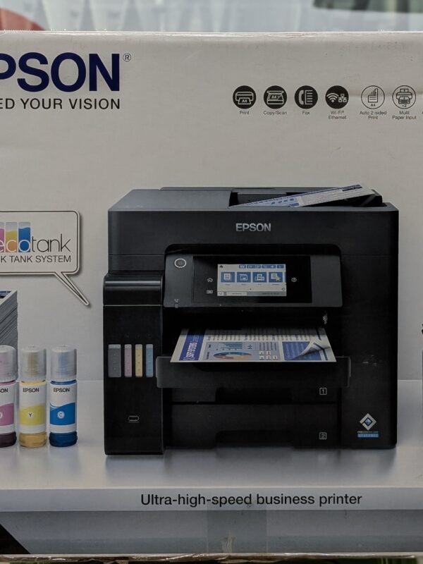 Epson EcoTank L6570 | A4 All-in-One Printer | Wi-Fi | Scanner | Copier | Fax | Ultra-High-Speed 