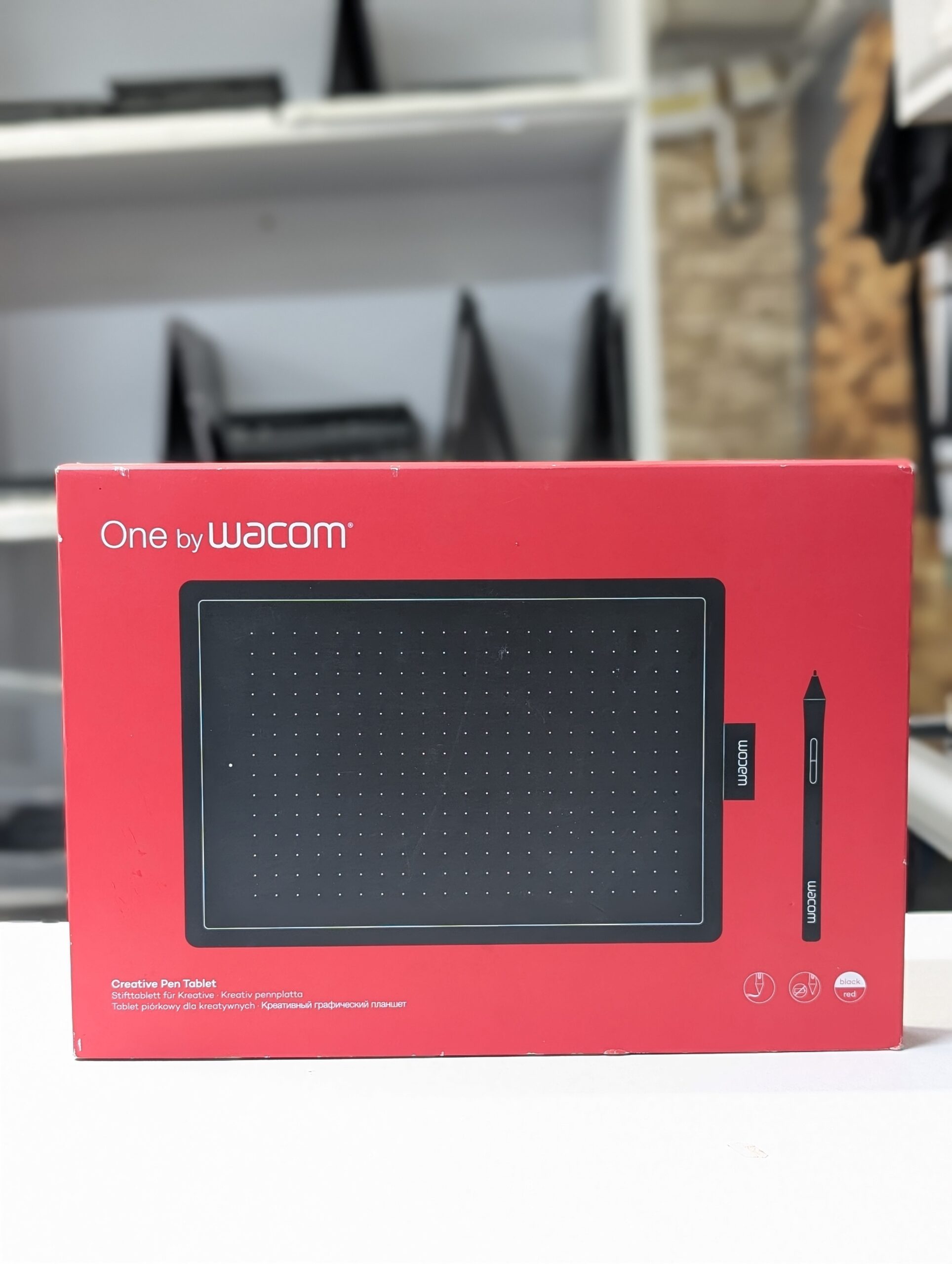 One by Wacom Creative Pen Tablet Black/Red | Drawing Tablet, Digital Art & Graphic Design Tablet Kenya