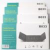 B033 Foldable Bluetooth Keyboard with Touchpad |