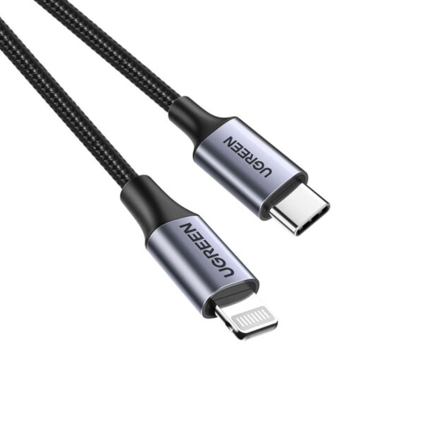 UGREEN USB-C to USB-C PD Fast Charging Cable 100W (1m, Braided, US316)