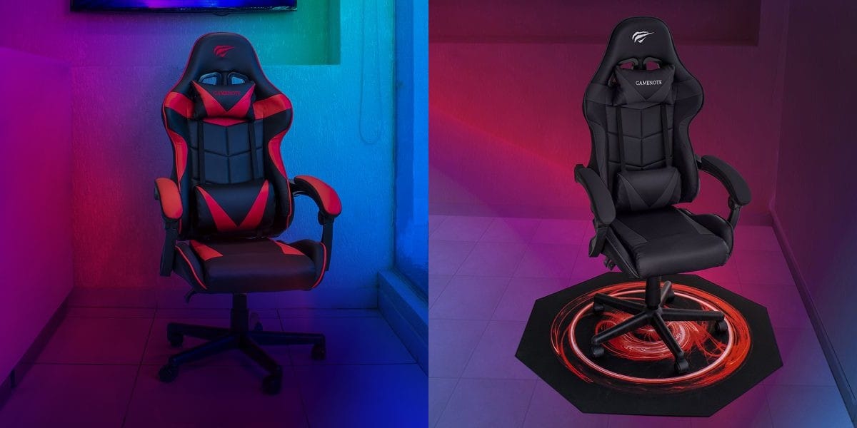 Havit GC933 Gaming Chair – Premium Ergonomic Comfort PVC Leather 130° Recline