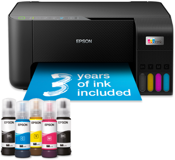 Epson EcoTank L3250 3-in-1 Wi-Fi Printer | Print, Scan & Copy
