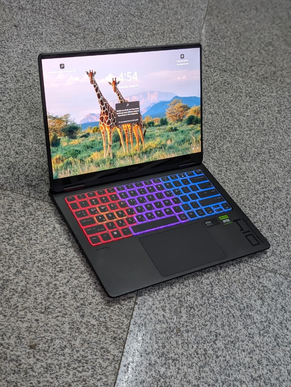 HP OMEN Transcend 14 Gaming Laptop | Intel Ultra 9 185H | 32GB RAM | 1TB SSD | RTX 4060 8GB | 2.8K OLED 120Hz