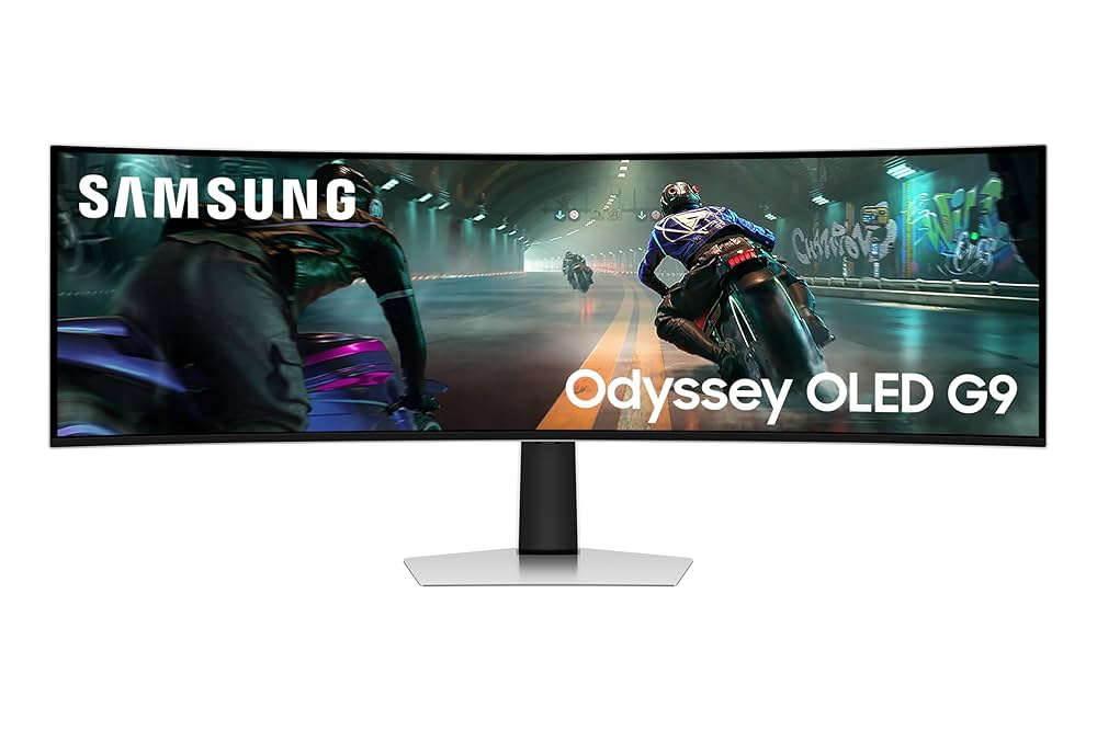 Samsung Odyssey OLED G9 (G93SC) 49-Inch Curved 5K Gaming Monitor | Brand New