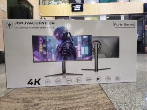 VEON 34-Inch 4K Curved Monitor – 180Hz, 100% sRGB + Built-in Camera | KShs 65,000